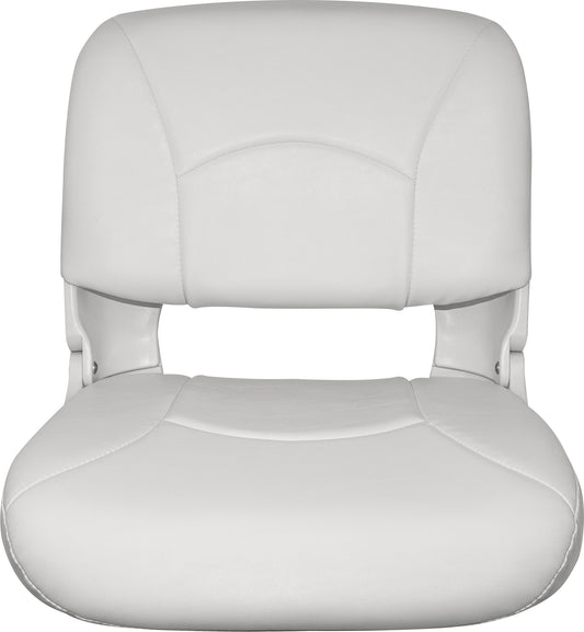 TEMPRESS High Back All-Weather White Boat Seat (Cushion Combo) (45616)