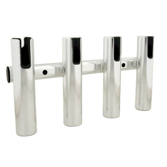 Suncoast Marine and Auto offers TACO 4-Rod Holder Rack - Brushed Aluminum [F31-3004BSA-1]