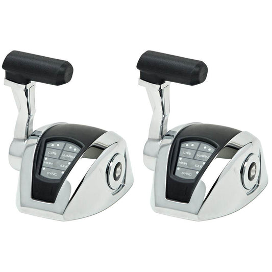 Suncoast Marine and Auto offers UFlex Power A Electronic Control Package - Single Engine/Dual Station - Mechanical Throttle/Mechanical Shift [MM12]