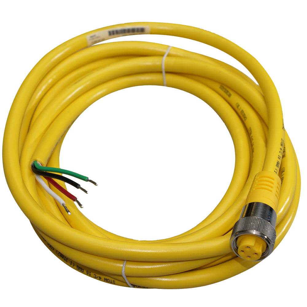 Suncoast Marine and Auto offers Maretron Mini Power Cordset - 2 Power & 2 Ground To Female - 5 Meter [NM4P-05]