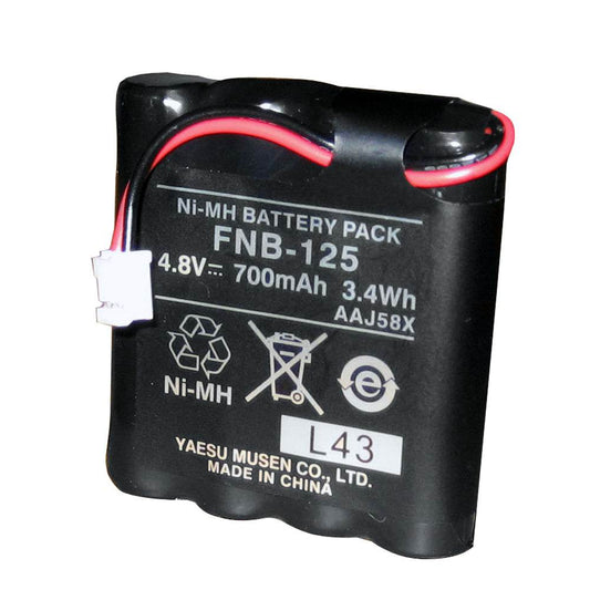 Suncoast Marine and Auto offers Standard Horizon FNB-125 Battery Pack f/HX100 [FNB-125]