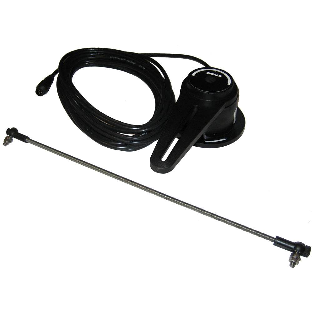 Suncoast Marine and Auto offers Simrad RF25N Rudder Feedback w/Link & Micro-C Cable - 5M [000-10756-001] The RF25N is a medium duty rudder feedback unit with a NMEA 2000 interface. The RF25 will attach directly to NMEA2000 systems for straight-forward installation.