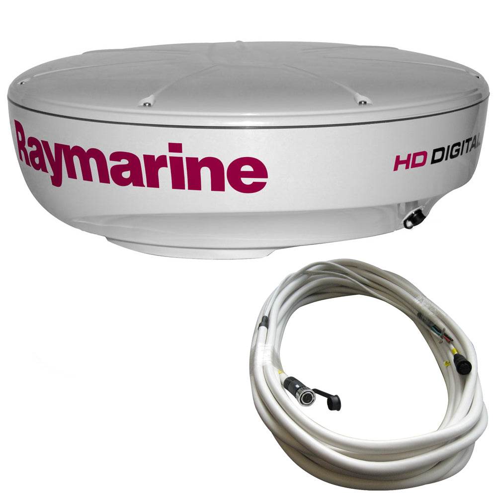 Suncoast Marine Supply offers Raymarine RD424HD 4kW Digital Radar Dome w/10M Cable (T70169)
