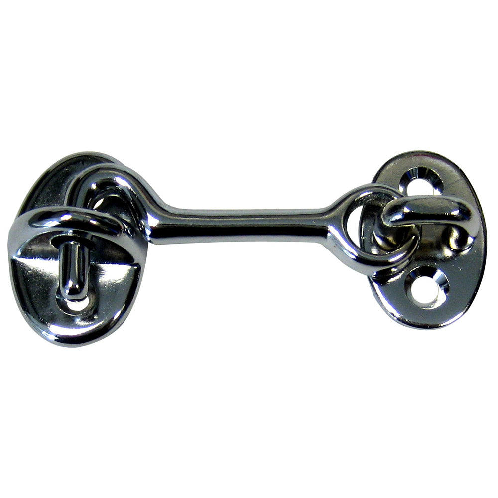 Suncoast Marine and Auto offers Whitecap Cabin Door Hook - CP/Brass - 2" [S-1401C]
