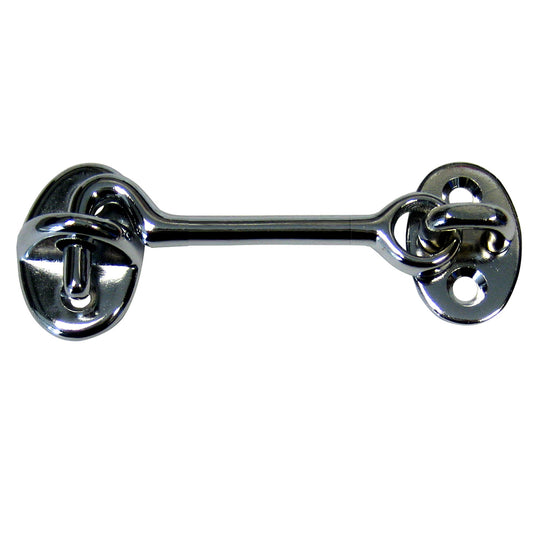 Suncoast Marine and Auto offers Whitecap Cabin Door Hook - CP/Brass - 3" [S-1402C]