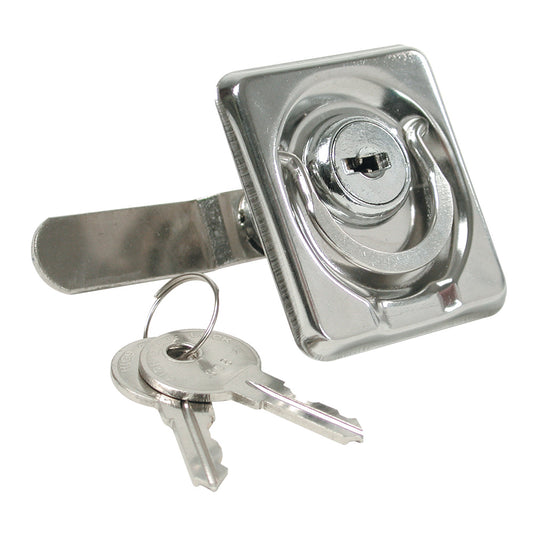 Suncoast Marine and Auto offers Whitecap Locking Lift Ring - 304 Stainless Steel - 2-1/8" [S-0224C]