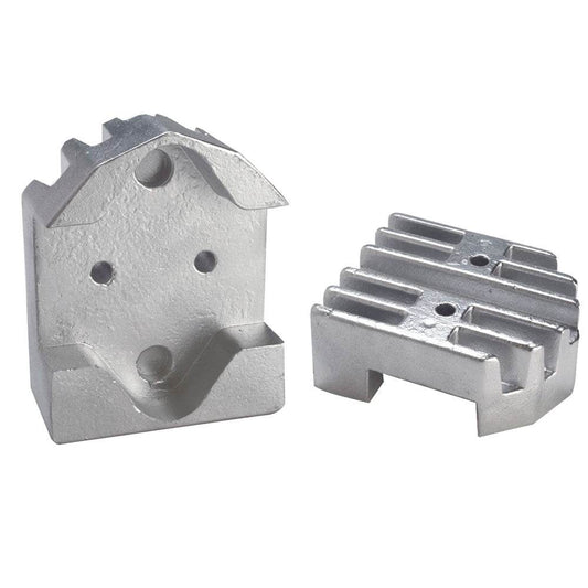 Tecnoseal Gimbal Block Anode - Zinc Finned [00806] - Suncoast Marine & Auto Supply 