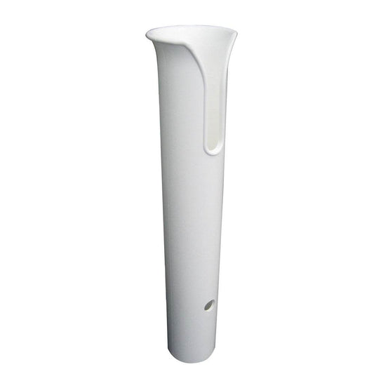 Suncoast Marine and Auto offers TACO Poly Thru-Bolt Rod Holder w/Mounting Holes - No Hardware - White [P04-011W]
