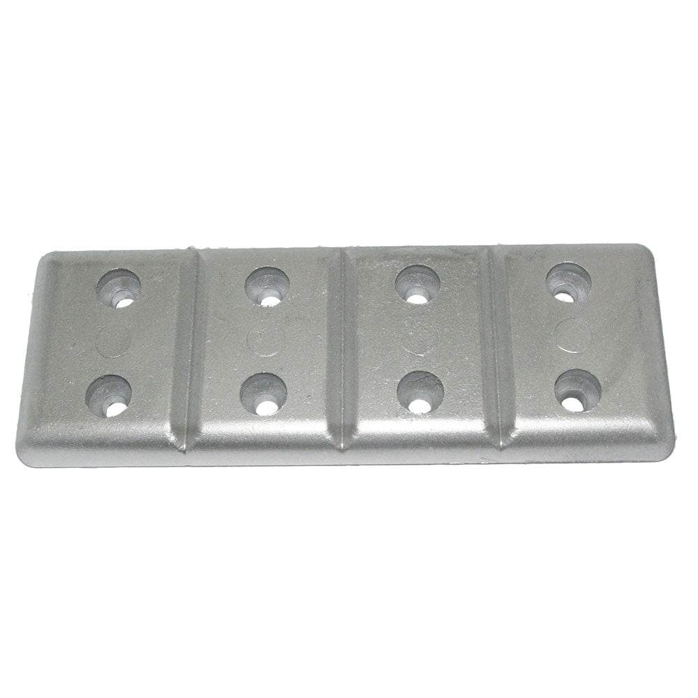 Tecnoseal TEC-40 Hull Plate Anode - Zinc [TEC-40] - Suncoast Marine & Auto Supply 