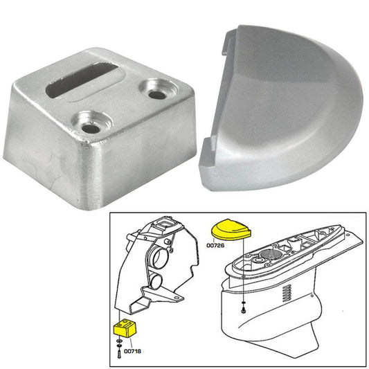 Tecnoseal Anode Kit w/Hardware - Volvo SX - Magnesium [20708MG] - Suncoast Marine & Auto Supply 