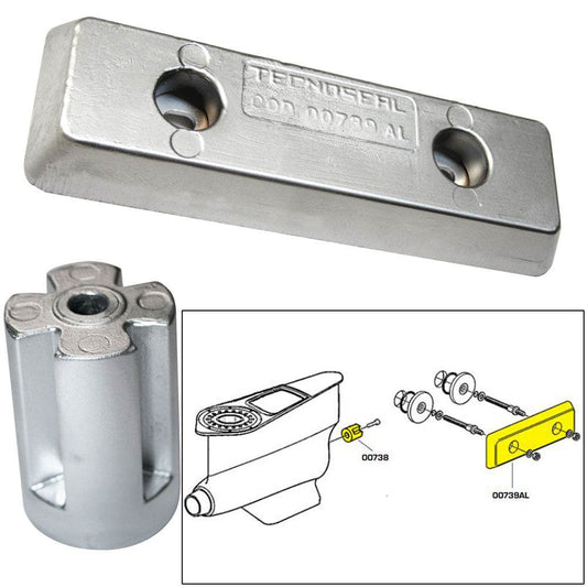 Tecnoseal Anode Kit - Volvo IPS - Zinc/Aluminum [20715] - Suncoast Marine & Auto Supply 