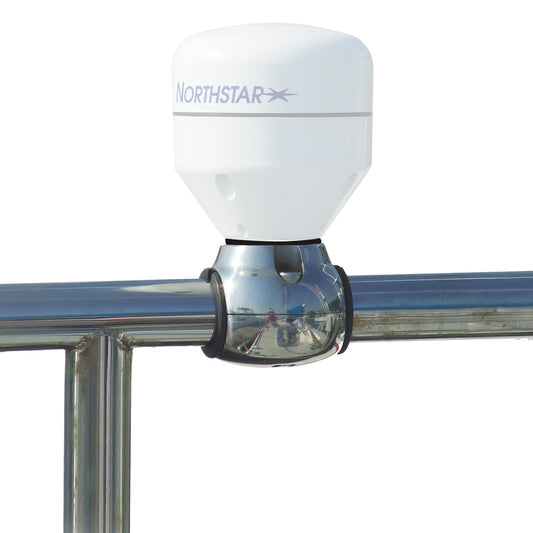 Suncoast Marine and Auto offers Edson GPS Antenna Rail Mount - Stainless Steel f/1"-1.25" Rails & 1"-14 Threads [831ST-1-14]