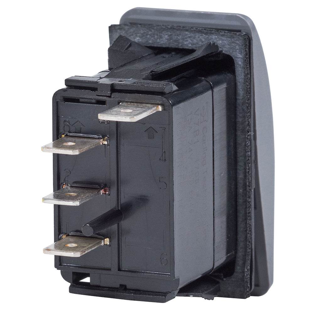 Blue Sea 7945 Contura III Switch SPDT - (ON)-OFF-ON - Black [7945] - Suncoast Marine & Auto Supply 