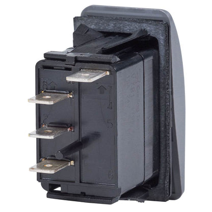 Blue Sea 7945 Contura III Switch SPDT - (ON)-OFF-ON - Black [7945] - Suncoast Marine & Auto Supply 
