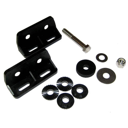 Lowrance 50/200kHz Skimmer Transducer Mounting Kit (000-10392-001) The 50/200 kHz Skimmer transducer mounting kit includes a plastic bracket assembly.