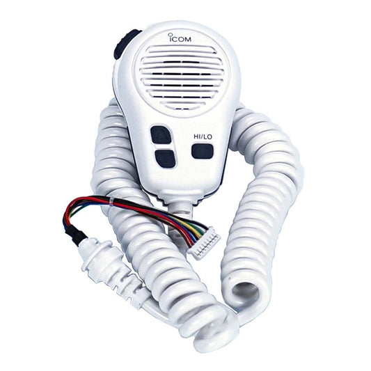 Icom Standard Hand Mic f/M424 - Super White [HM196SW] - Suncoast Marine & Auto Supply 