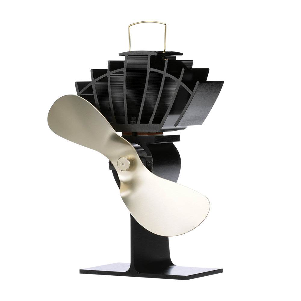 Suncoast Marine and Auto offers Ecofan by Caframo UltrAir 810CA Heat Powered Stove Fan - Gold Blade [810CABBX]