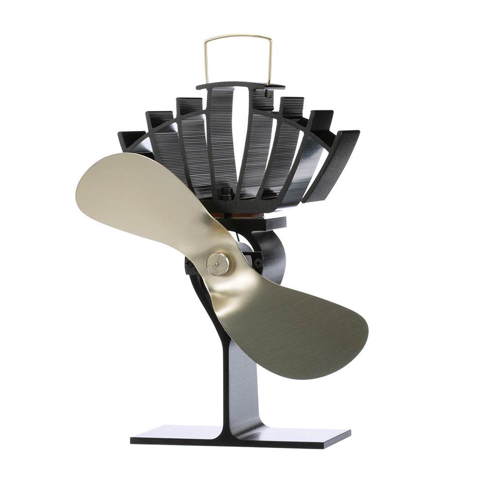 Suncoast Marine and Auto offers Ecofan by Caframo UltrAir 810CA Heat Powered Stove Fan - Gold Blade [810CABBX]