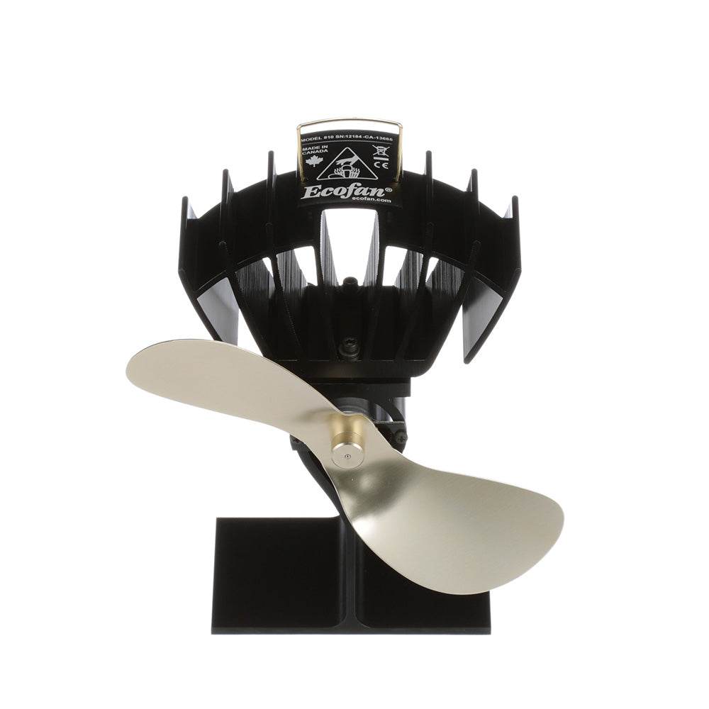Suncoast Marine and Auto offers Ecofan by Caframo UltrAir 810CA Heat Powered Stove Fan - Gold Blade [810CABBX]