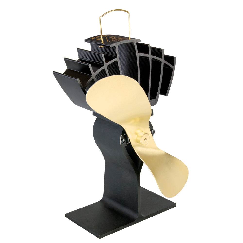Suncoast Marine and Auto offers Ecofan by Caframo UltrAir 810CA Heat Powered Stove Fan - Gold Blade [810CABBX]