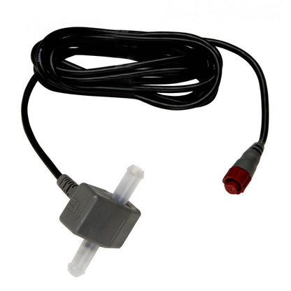 Lowrance Fuel Flow Sensor w/10' Cable & T-Connector [000-11517-001] Designed for gasoline engines, this precision sensor tracks every drop of fuel used so you can maximize performance, extend range, and reduce costs on every trip.