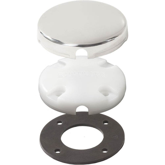 Suncoast Marine and Auto offers Blue Sea Side Entry CableClam w/Stainless Steel Dress Cap [1007100]