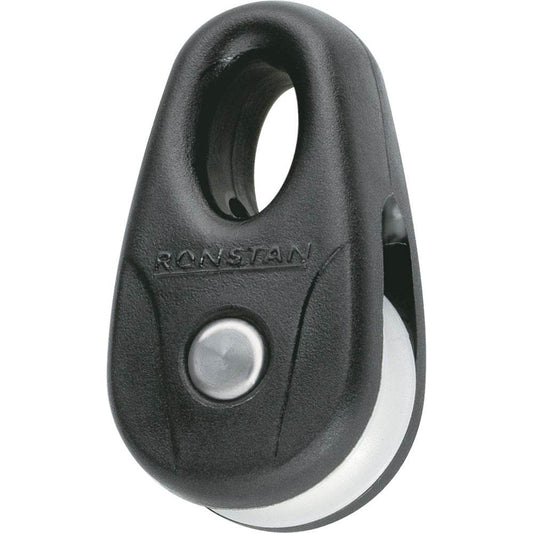 Ronstan Kite Block - Black w/White Sheave (Pair) [RF13101-2] - Suncoast Marine & Auto Supply 