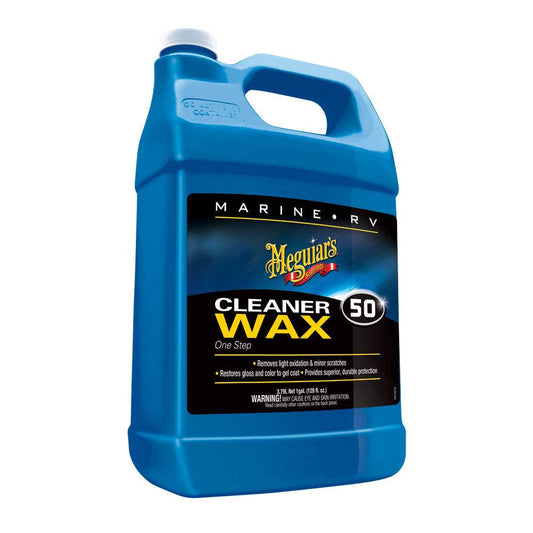 Meguiar's #50 Boat/RV Cleaner Wax - Liquid 1 Gallon [M5001] - Suncoast Marine & Auto Supply 