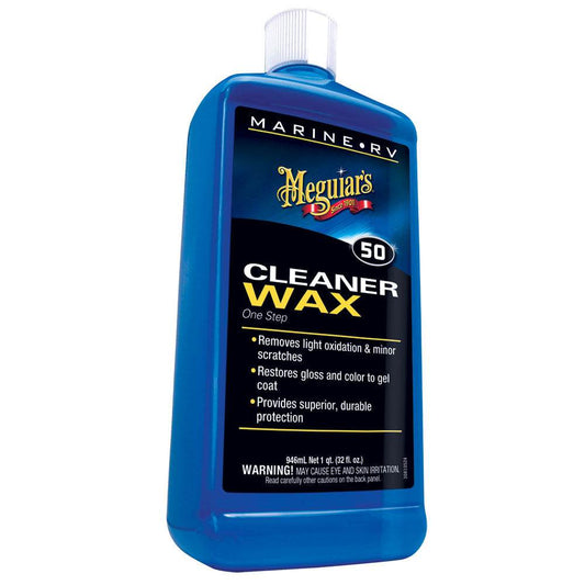 Meguiar's #50 Boat/RV Cleaner Wax - Liquid 32oz [M5032] - Suncoast Marine & Auto Supply 