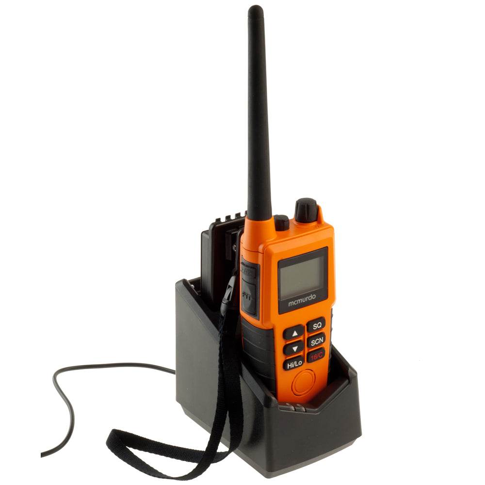 Suncoast Marine and Auto offers McMurdo R5 GMDSS VHF Handheld Radio - Pack A - Full Feature Option [20-001-01A]