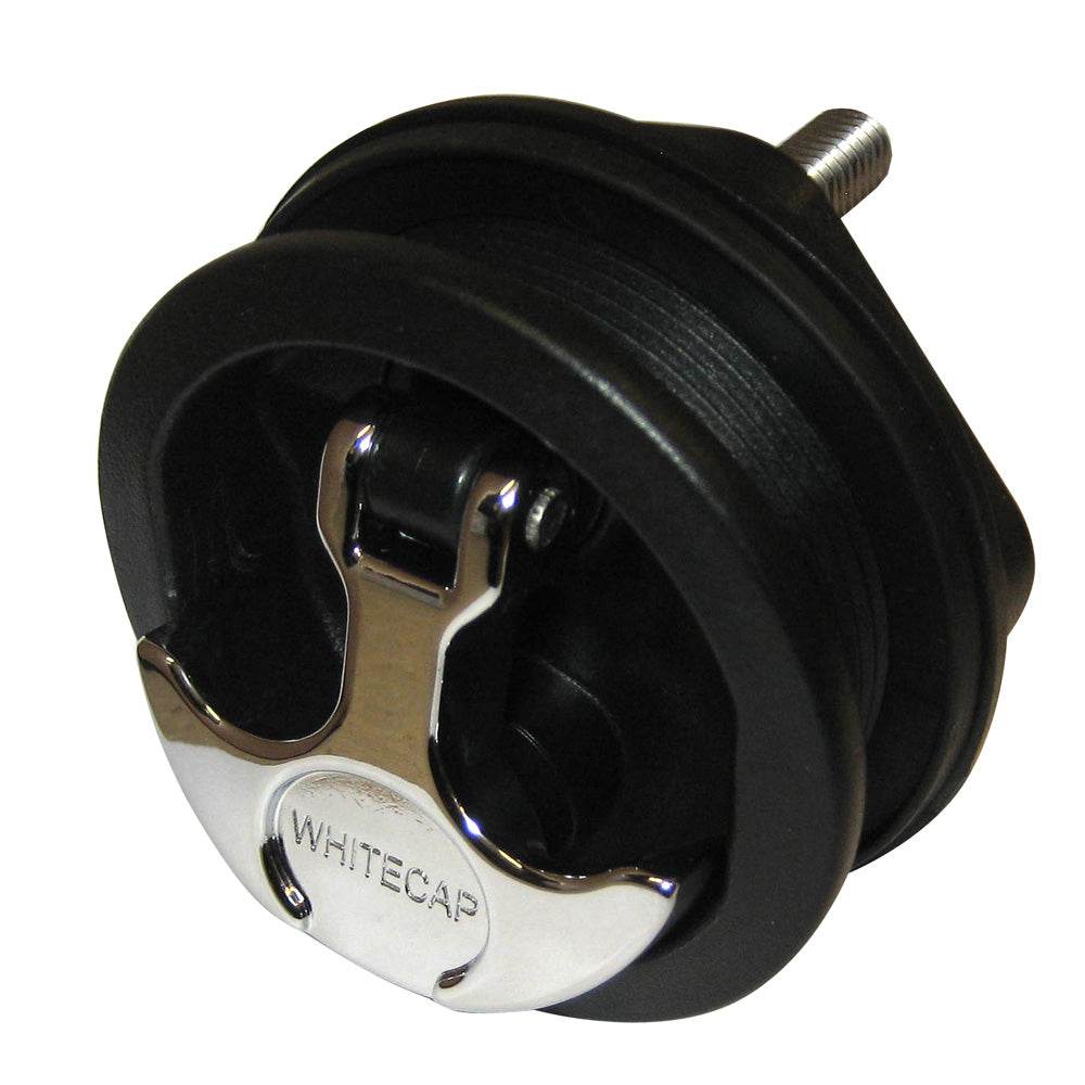Suncoast Marine and Auto offers Whitecap T-Handle Latch - Chrome Plated Zamac/Black Nylon - No Lock - Freshwater Use Only [S-0230BC]