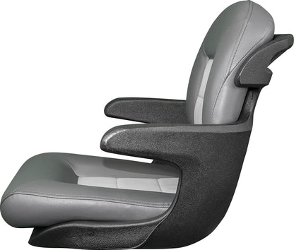 Suncoast Marine and Auto offers TEMPRESS Elite Helm Seat, Low Back, Charcoal/Gray (57027) Model #409806