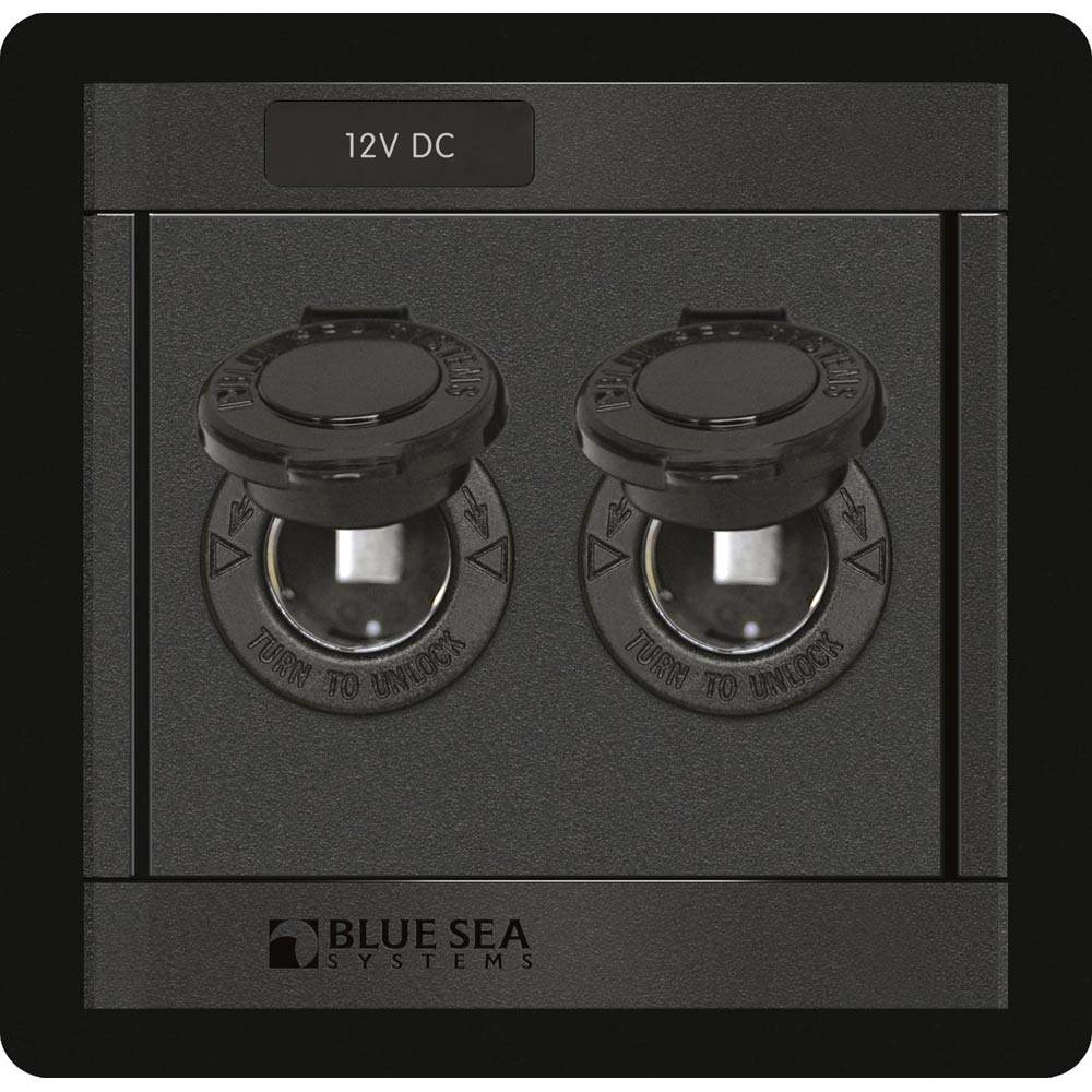 Suncoast Marine and Auto offers Blue Sea 1472 DC 12V Socket Panel [1472]