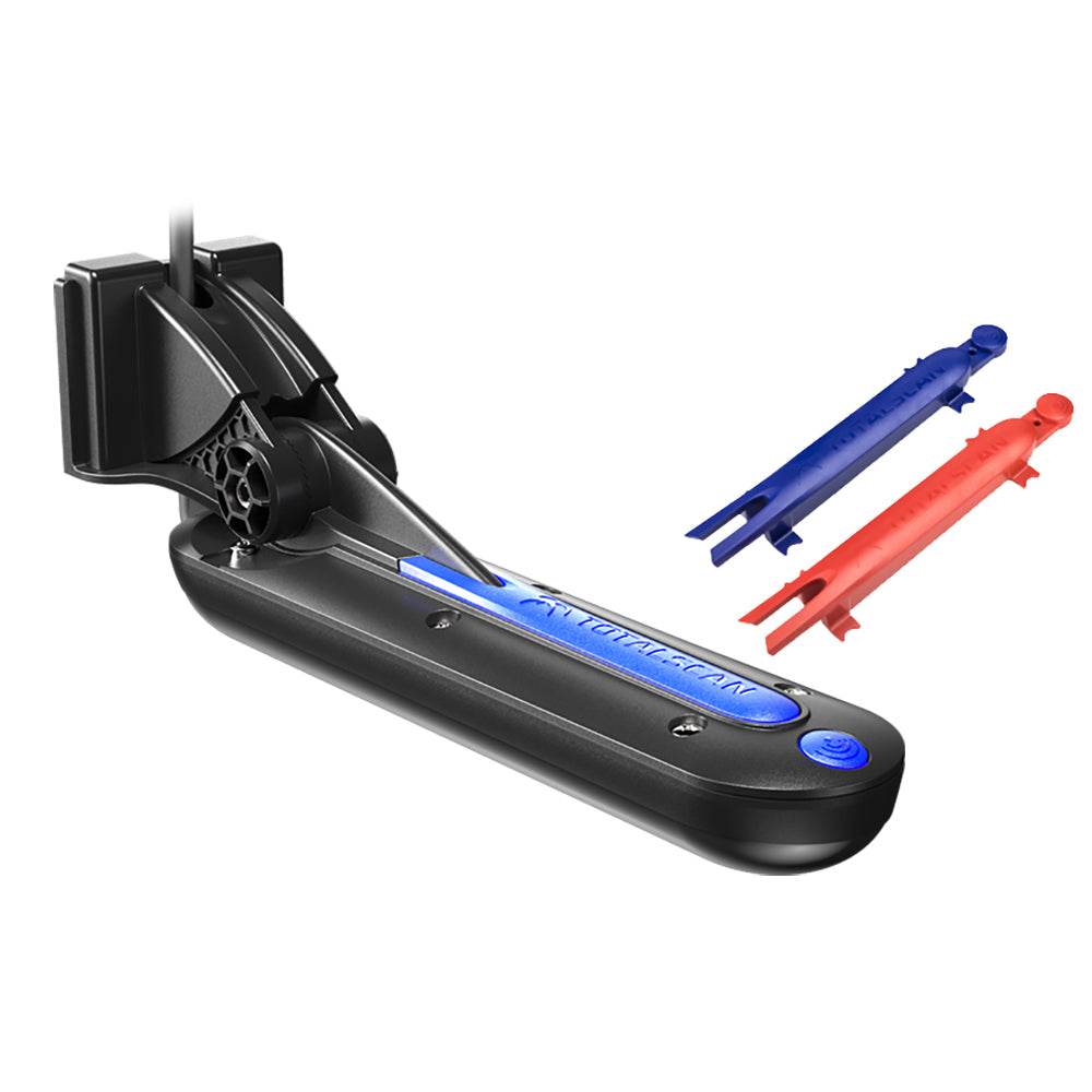 Suncoast Marine Supply offers Lowrance TotalScan Med/High 455/800kHz Transom Sonar Transducer