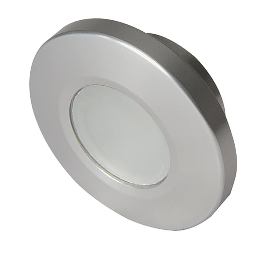 Lumitec Orbit Spectrum Flush Mount Down Light - Brushed Housing - White Dimming Red/Blue Non-Dimming (112507)