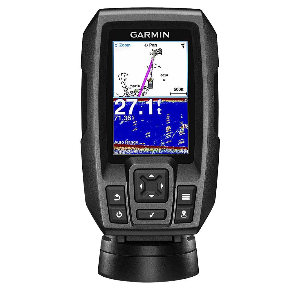 Suncoast Marine Supply offers Garmin STRIKER 4 FishFinder w/4-Pin, 77/200kHz TM Transducer (010-01550-00)