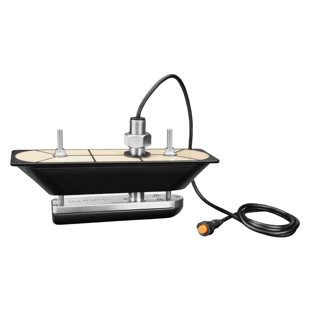 Garmin GT30-TH SS Thru-Hull DownVu/SideVu Scanning Transducer w/Temp f/Hull Deadrises Less Than 5 [010-01961-10] - Suncoast Marine & Auto Supply 