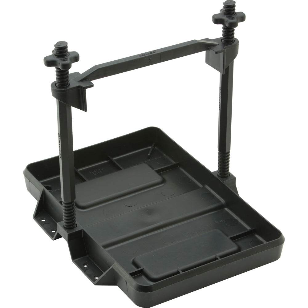 Attwood Heavy-Duty All-Plastic Adjustable Battery Tray - 27 Series [9098-5] - Suncoast Marine & Auto Supply 