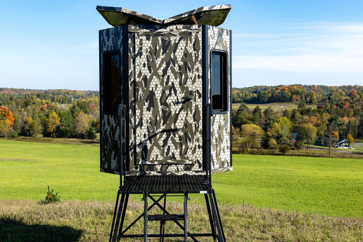 Suncoast Marine and Auto offers ORION HUNTING PRODUCTS 68T 6x6 Modular Deer Hunting Blind (Tinted Windows)