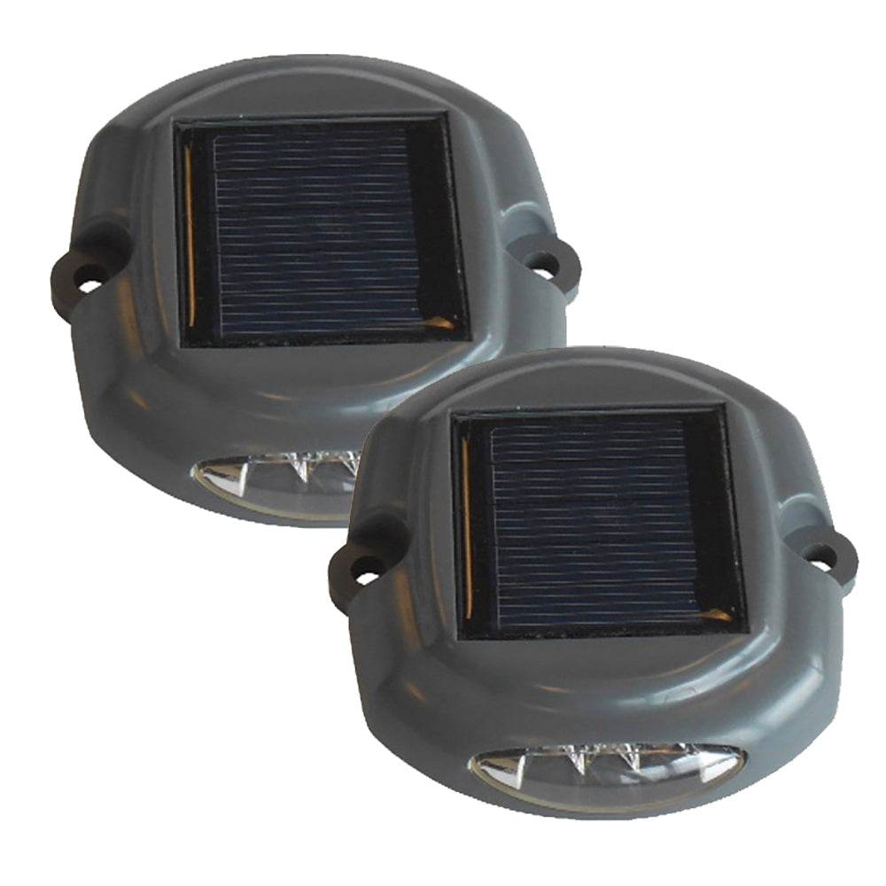 Dock Edge Docklite Solar Dock & Deck Light - 2-Pack [96-262-F] - Suncoast Marine & Auto Supply 