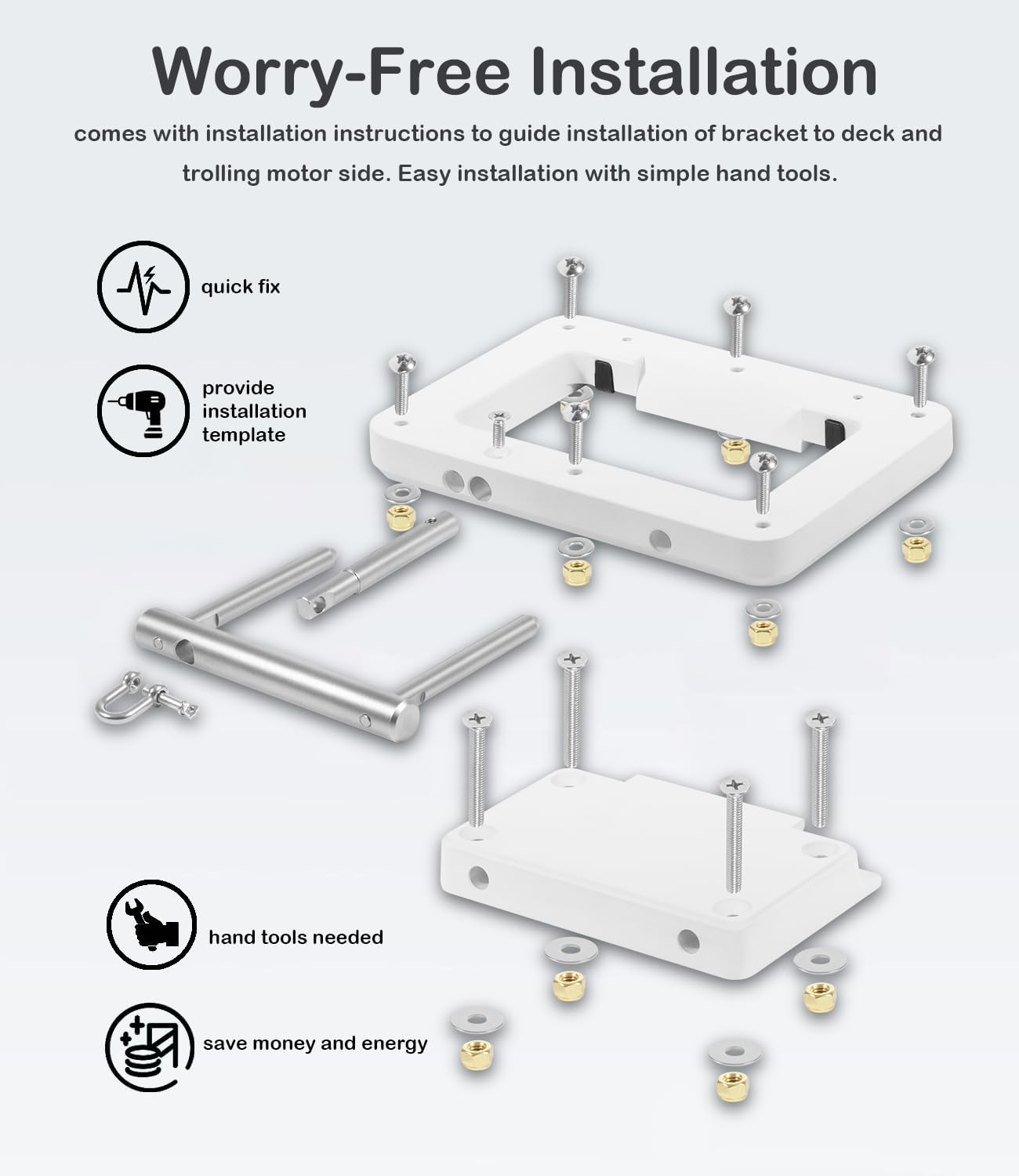 Suncoast Marine and Auto offers Garmin Quick Release Plate System (White)