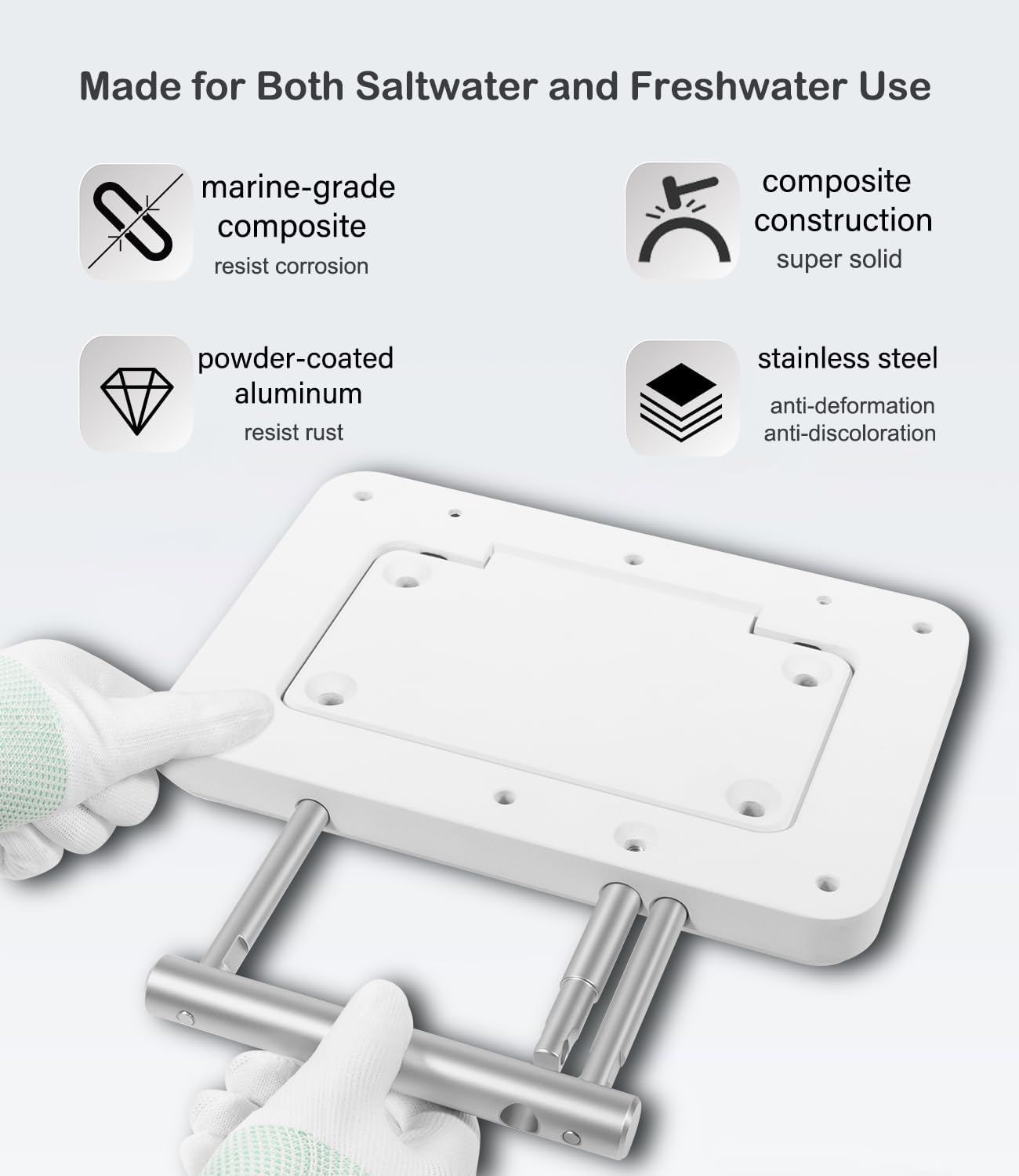 Suncoast Marine and Auto offers Garmin Quick Release Plate System (White)