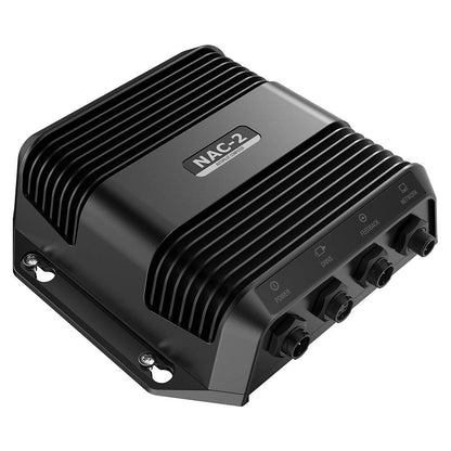 Suncoast Marine and Auto offers Simrad NAC-2 Low Current Course Computer [000-13249-001] The NAC-2 Autopilot Computer is recommended for boats up to 10 metres (35 feet) in length. It has been designed to reliably operate low-current drive pumps.
