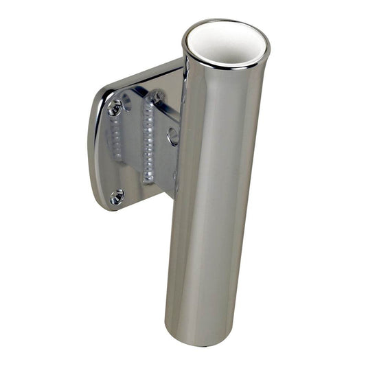 Suncoast Marine and Auto offers C.E. Smith Single Aluminum 5 Degree Transom Mount Rod Holder [53750]