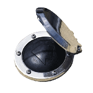 Maxwell Foot Switch Cover - Stainless Steel [P100735] - Suncoast Marine & Auto Supply 