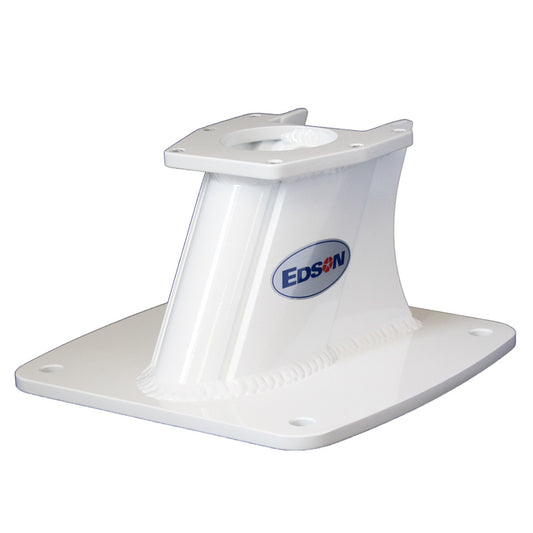 Suncoast Marine and Auto offers Edson Vision Series Mount - 6" Aft Angled - Heavy Duty f/Open Array Radars [68110]