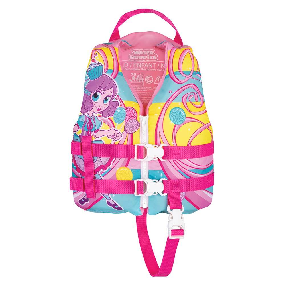 Full Throttle Water Buddies Life Vest - Child 30-50lbs - Princess [104300-105-001-17] - Suncoast Marine & Auto Supply 