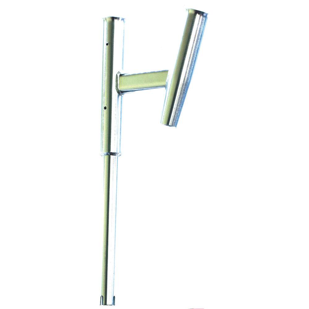 Suncoast Marine and Auto offers Tigress Dual Aluminum Kite Rod Holder - Straight Butt [88154]