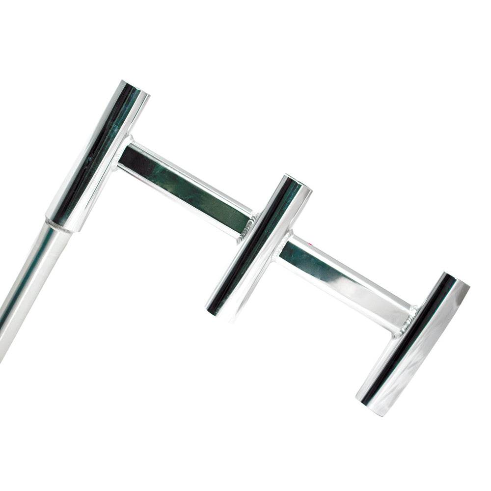 Suncoast Marine and Auto offers Tigress Offset Triple Aluminum Rod Holder - Straight Butt [88149-1]