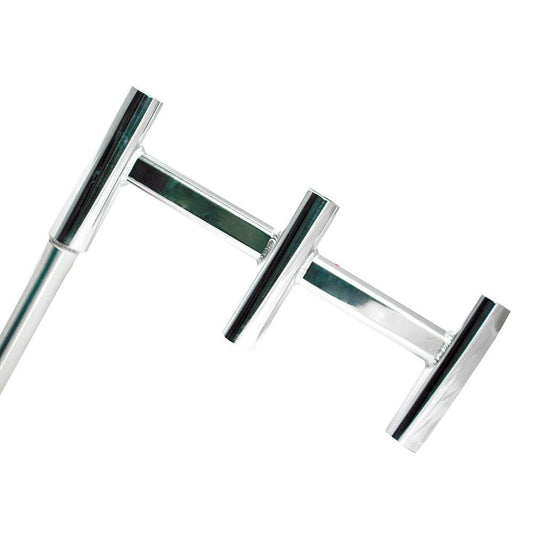Suncoast Marine and Auto offers Tigress Offset Triple Aluminum Rod Holder - Straight Butt [88149-1]